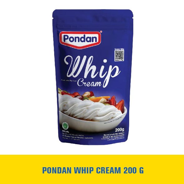 

[Whispers] PONDAN WHIP CREAM 150 200 100 GR