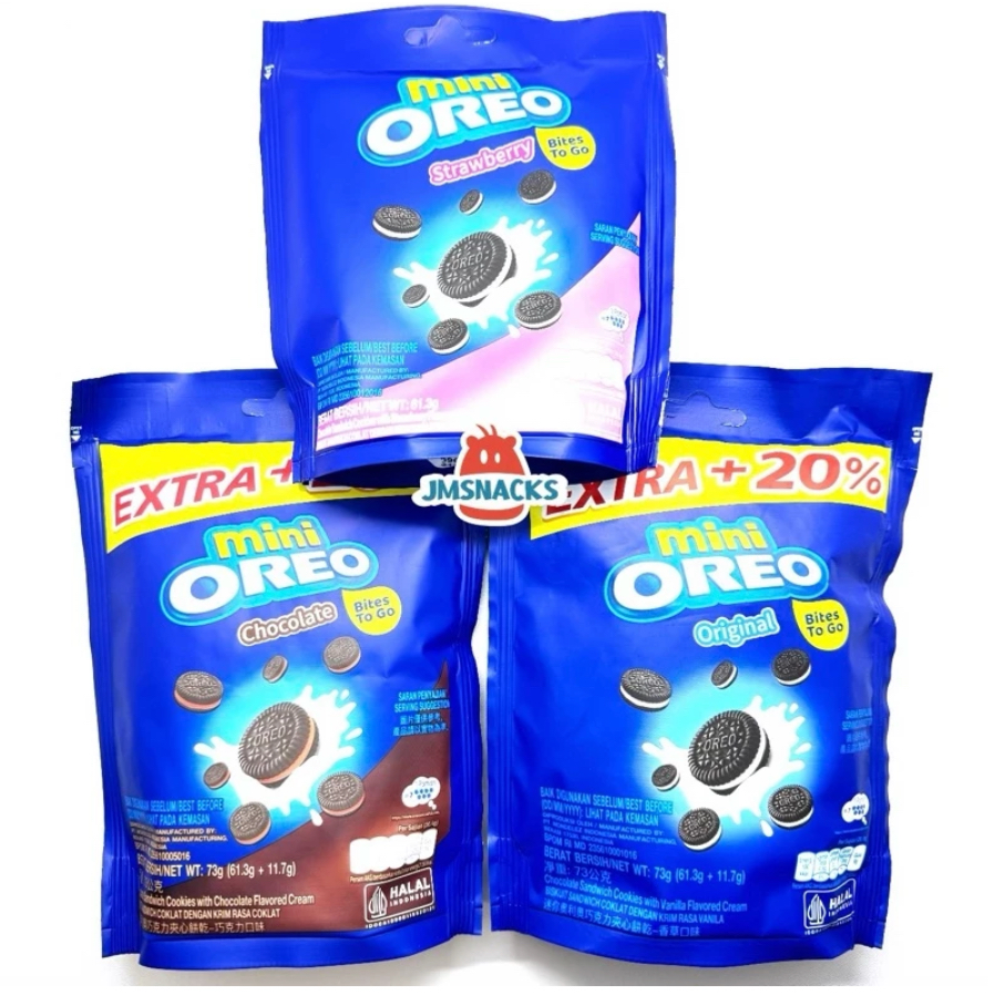 

[GROSIR!!] Mini Oreo Pouch 61gr 1 Dus isi 24 PCS - grosir mini oreo gelas termurah diskon