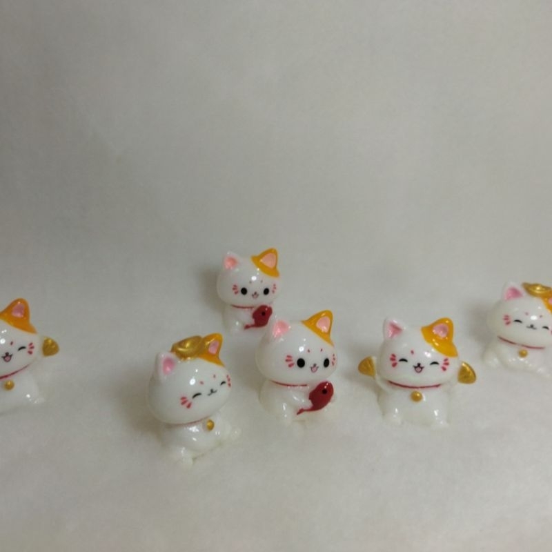 Dekorasi Miniatur Kucing Lucu