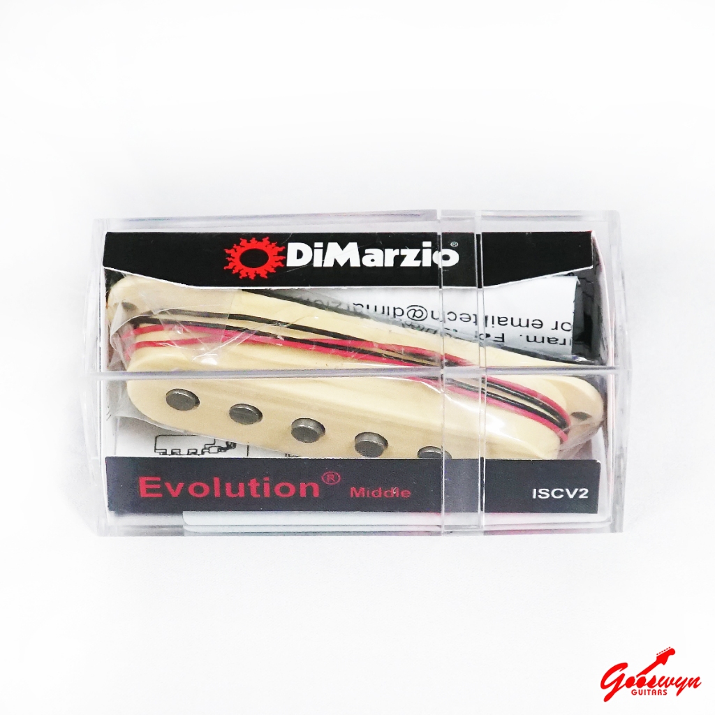 Dimarzio ISCV2 Evolution® Middle FOR USE IN AN EVOLUTION SET Strat®, Standard Cream