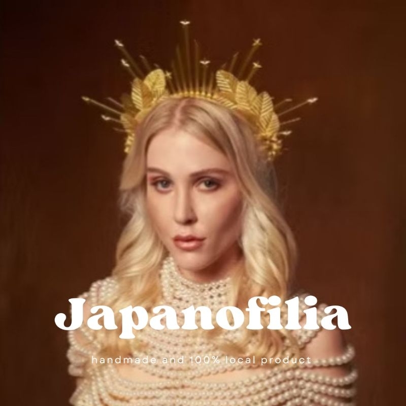 [ JAPANOFILIA ] PART 45 - Bando Halo Angel Malaikat Aesthetics Gold Emas | Crown Malaikat Angel Cosp