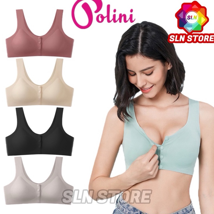 KODE D32H SLN  BH MENYUSUI SEAMLESS  MATERNITY BRA TANPA KAWAT KANCING DEPAN SUPER ELASTIS NURSING B