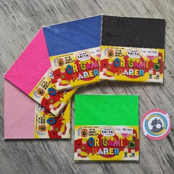 

ASTURO Kertas Origami Paper Motif Metrik