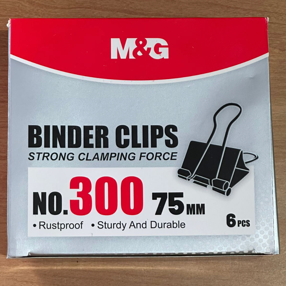 

Binder Clip 300 M&G [Per 1 box isi 6pcs]