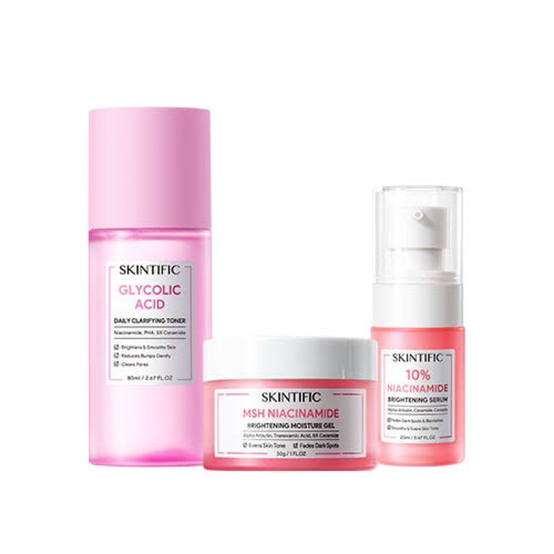 PAKET SKINTIFIC GLOWING