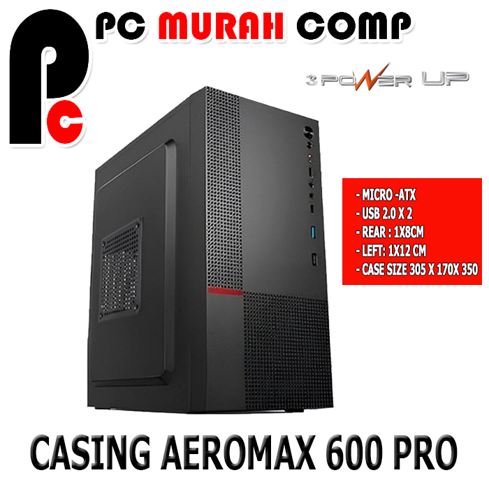 Casing Pc MICRO ATX MINI ATX NEW AEROMAX 510/511/610