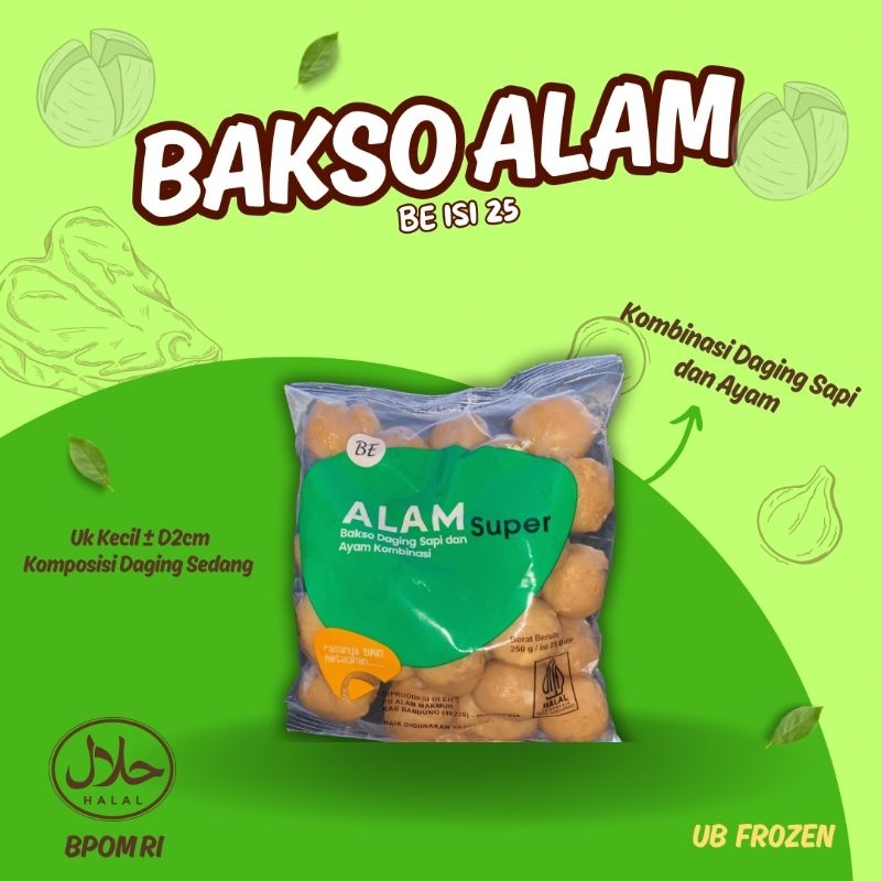 

Bakso Alam Super BE isi 25