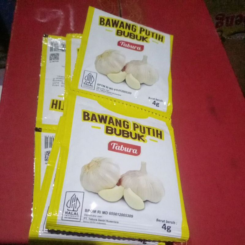 

Tabura bawang putih bubuk 1 renteng