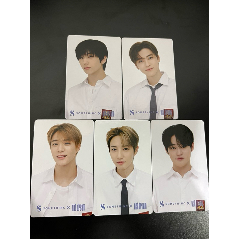 PC NCT DREAM x SOMETHINC SET RENJUN JENO JAEMIN JISUNG CHENLE