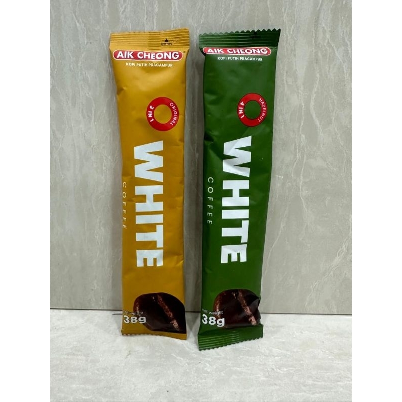 

aik Cheong white coffe pracampur sachet