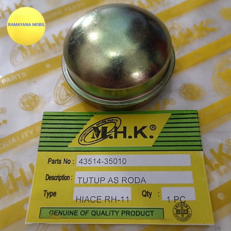 TUTUP AS RODA TOYOTA HIACE RH11, LH11