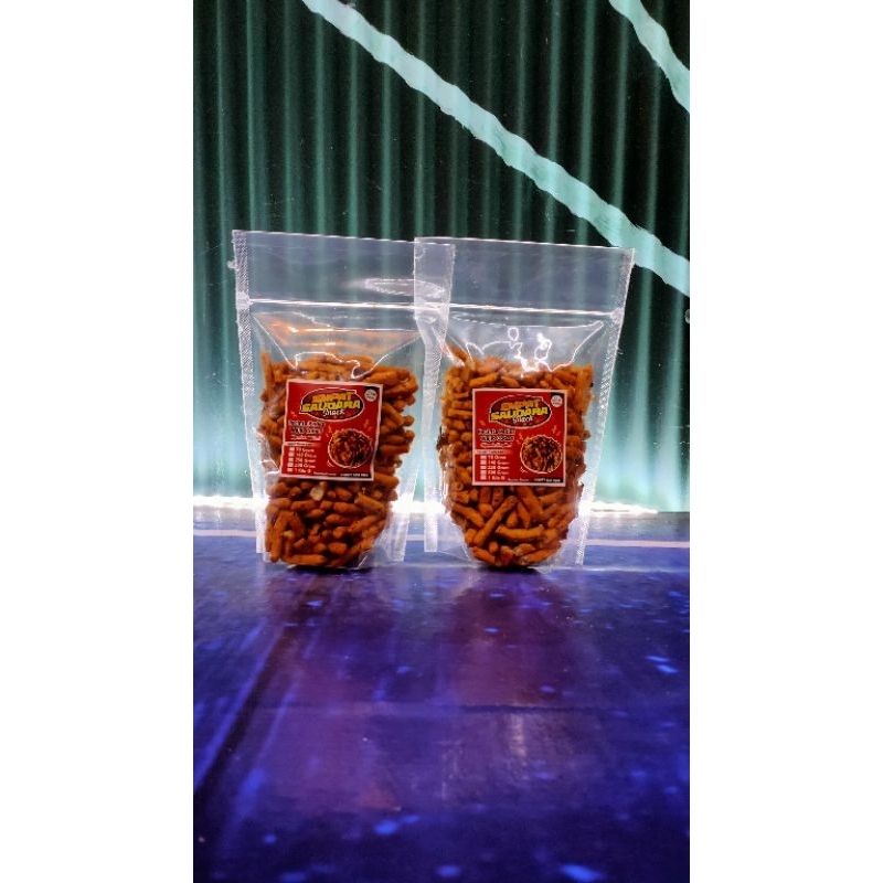 

[BUNDLE 500G] 250G PEDAS & 250G ORIGINAL basreng gurih snack food