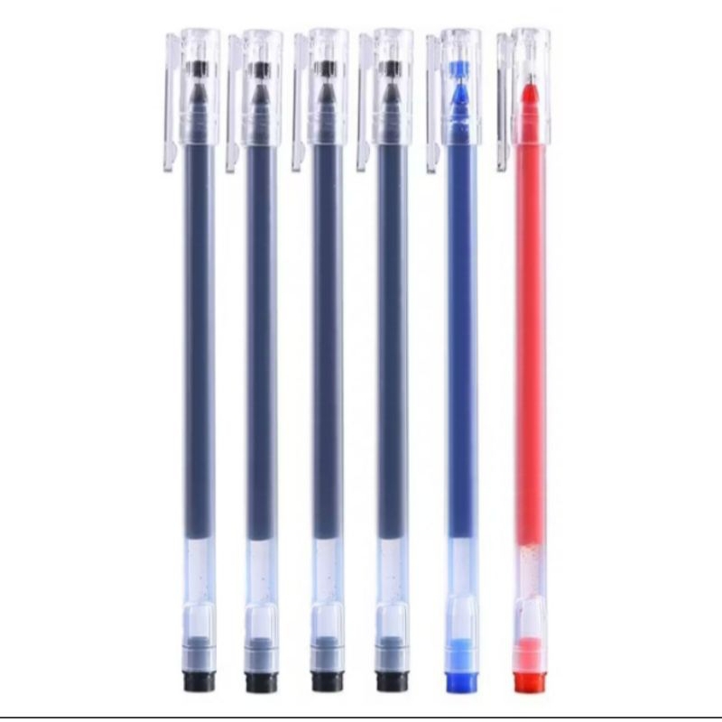 

Pulpen Gel Cair 0.5mm Tip Jarum Neutral Pena Alat Tulis Kantor