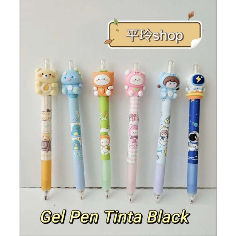 

Gel Pen Tinta Black