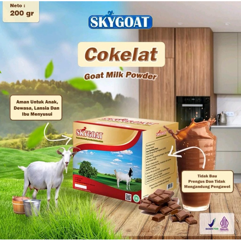 

SKYGOAT COKELAT SKYGOAT COKLAT SUSU KAMBING ETAWA ASLI ORIGINAL TERBAIK [AGEN RESMI ]