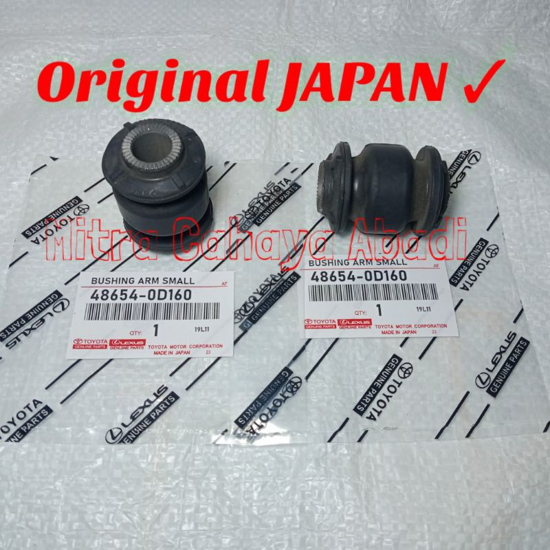 Bush busi arm kecil all new yaris vios Gen3 ori JAPAN