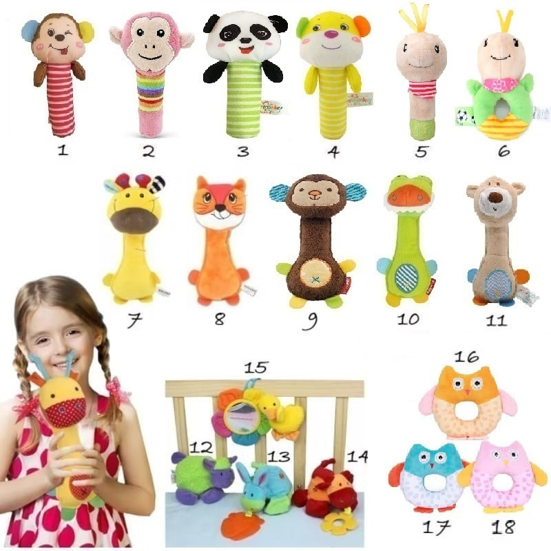 Rattle stick bayi / Mainan bayi