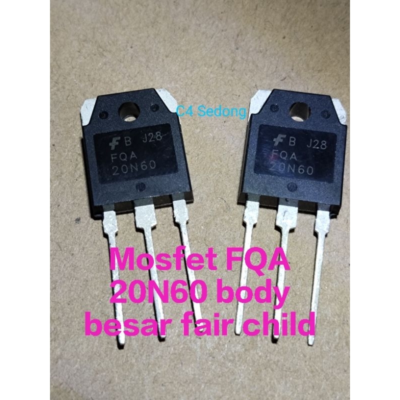 Transistor mosfet FQA 20N60 original fair child
