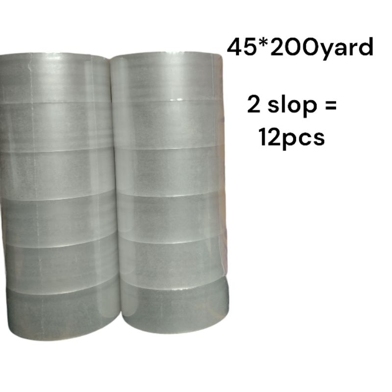 

lakban clear/bening 45*200yard
