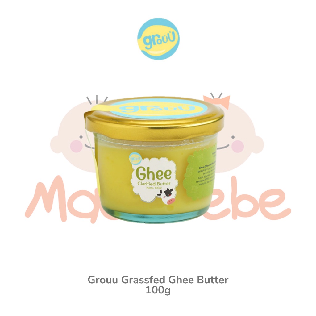

Hemat 25 Grouu Grassfed Ghee Butter BB Booster MPASI Mentega Rendah Laktosa 1g A94