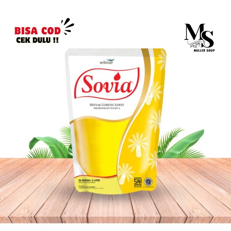

Sovia Minyak Goreng Sawit Pouch 2 L