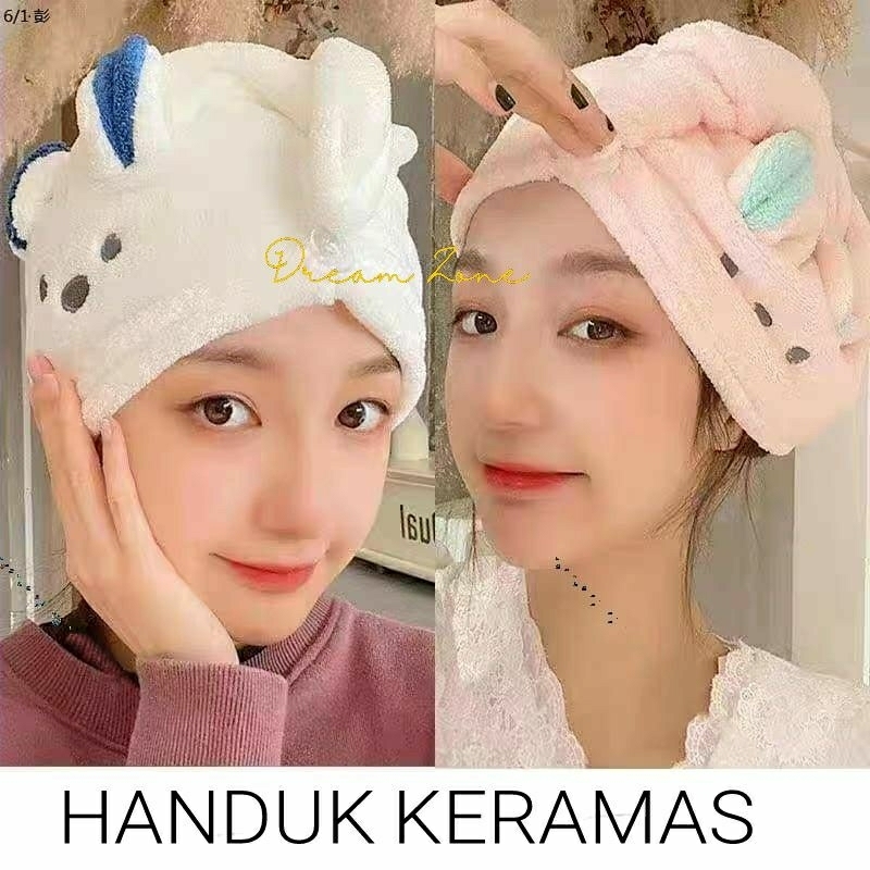 Handuk Keramas Hair Towel Keramas Handuk Turban