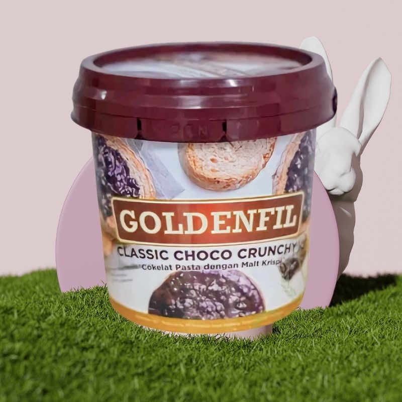 

Goldenfil Classic Choco Crunchy 1KG Cokelat Pasta dengan Malt Krispi Premium Terbaik Termurah Viral