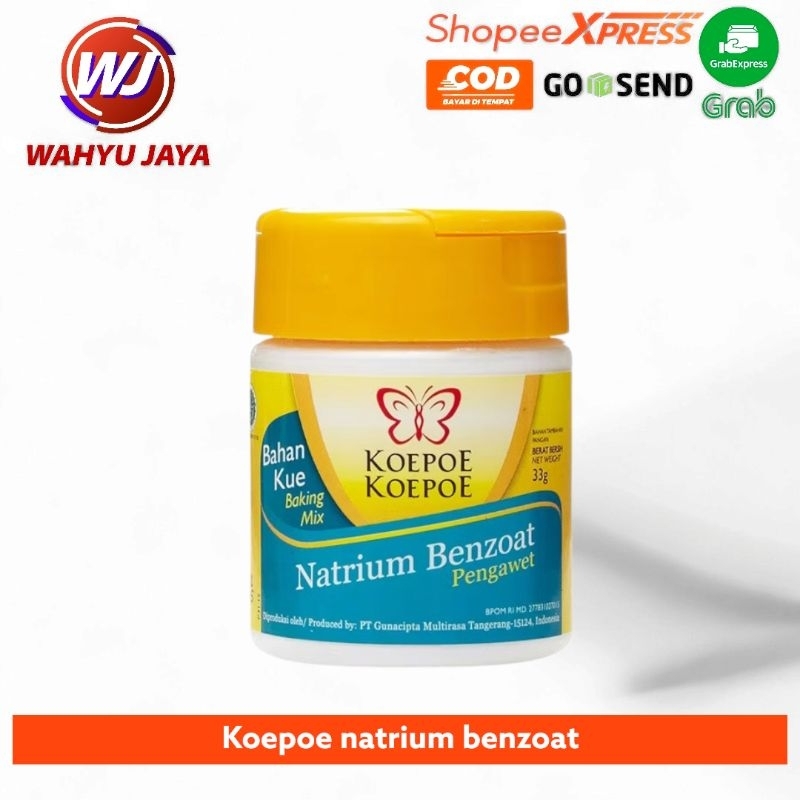 

Koepoe natrium benzoat 33gram