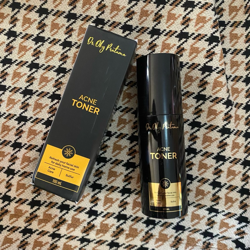 Bening Acne Toner Dr Okky Pratama preloved, toner skincare bning