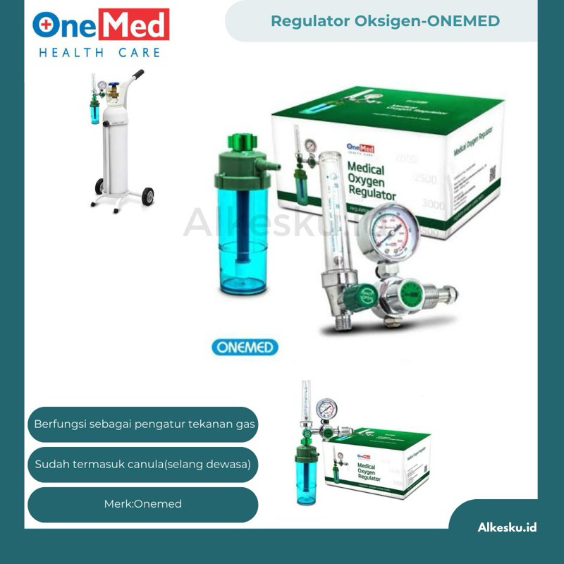 ALKESKU ❤️ ONEMED - Regulator Oksigen