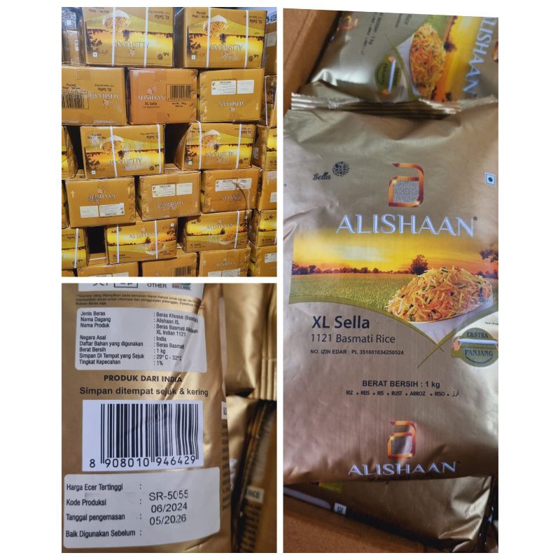 

Beras Basmati Alishaan 1kg