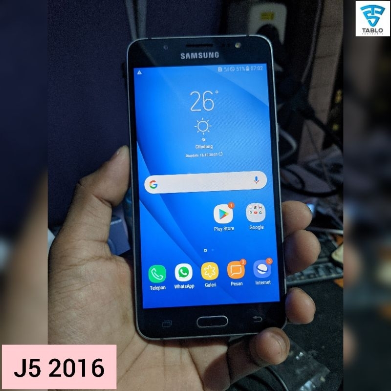 LCD tc touchscreen frame Samsung J5 2016 j510 Amoled original Copotan hp