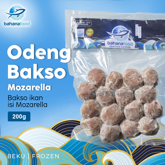 

Odeng Meatlball Mozarella Frozen - Bakso Odeng Beku