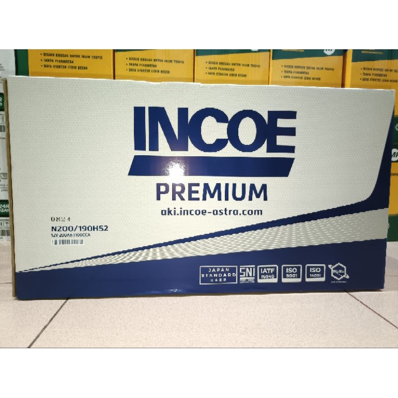 AKI ACCU N200 INCOE ASTRA  12V 200AH AKI BASAH