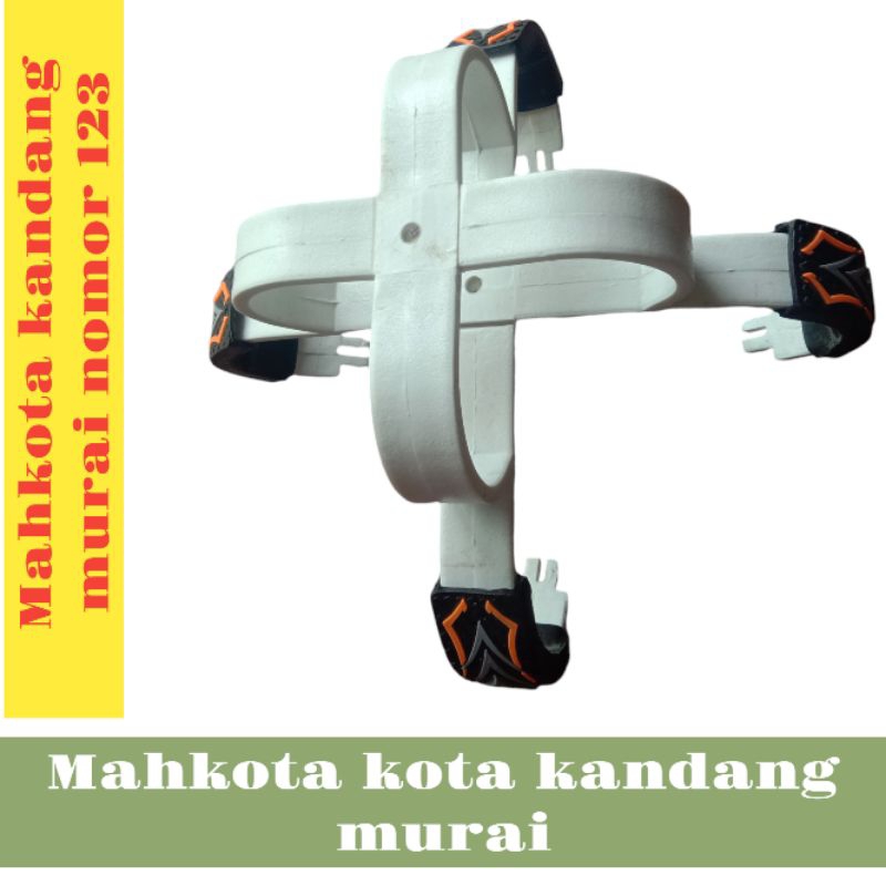 mahkota kandang murai /asesoris kandang murai