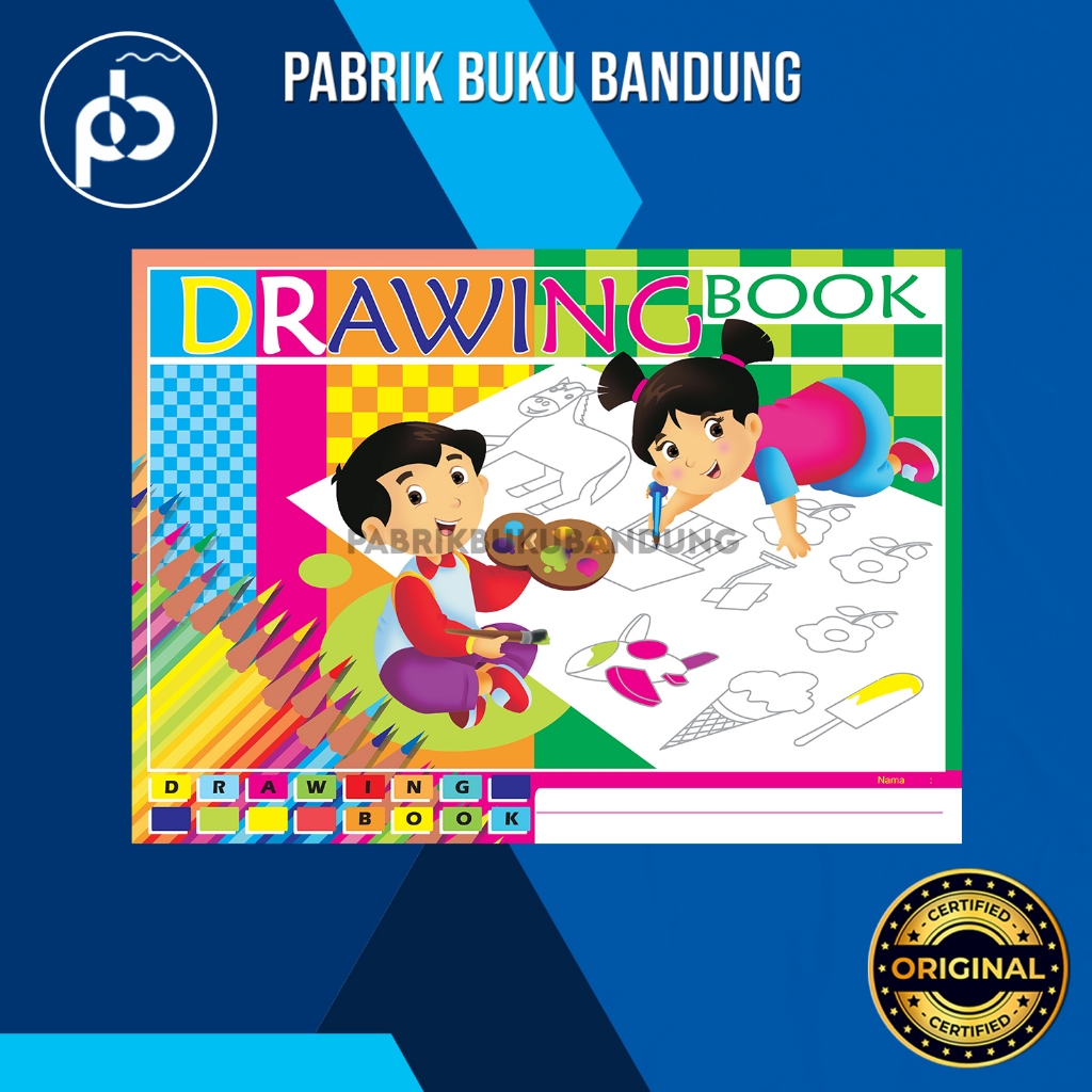 

Buku Menggambar / Drawing |20 Hal 37x26 Cm | Penerbit Cahaya Ilmu Bandung