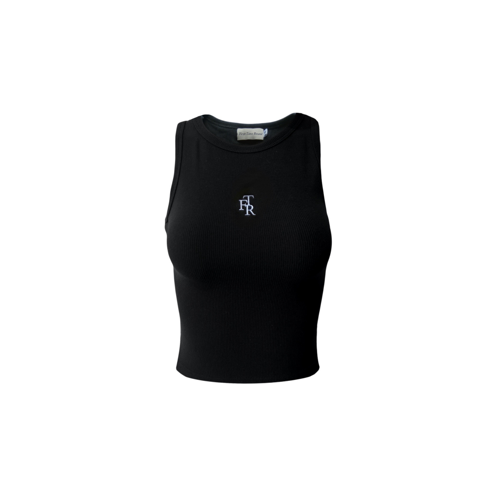 First Time Round - Classic Tank - Black