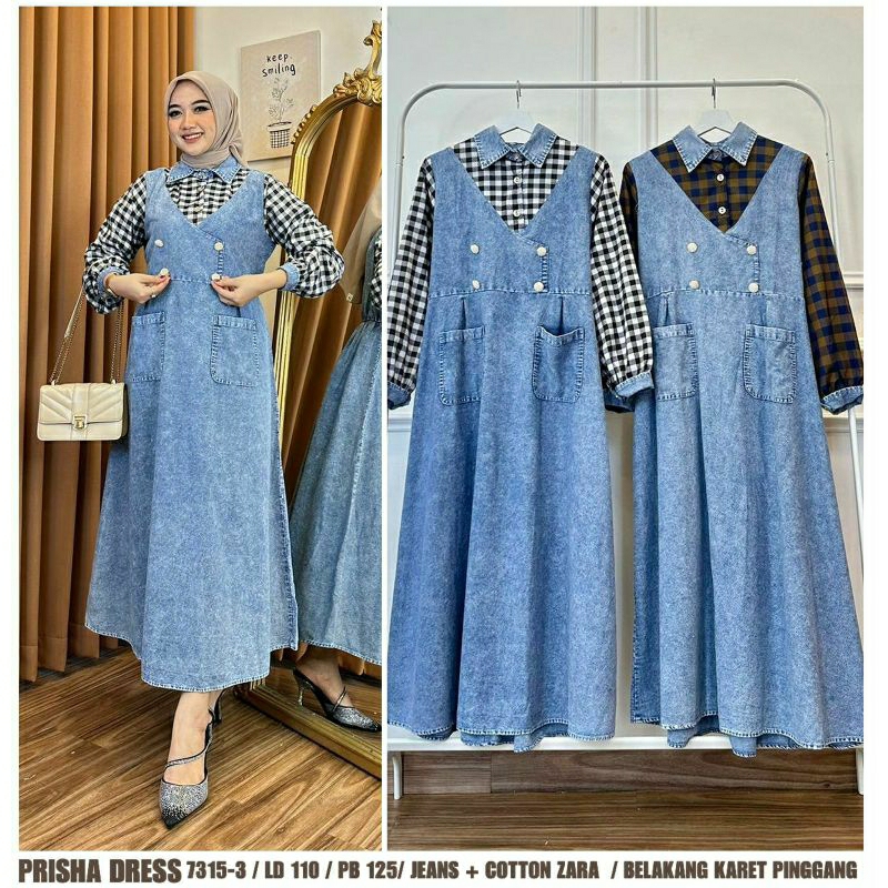 MIDI JEANS PRISHA/IZUMI DRESS