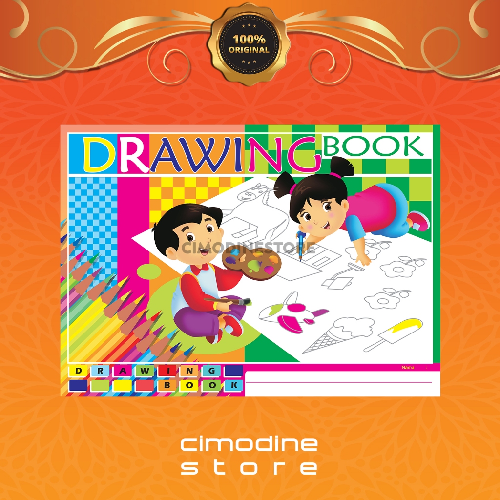 

Buku Menggambar / Drawing |20 Hal 37x26 Cm | Penerbit Cahaya Ilmu Bandung