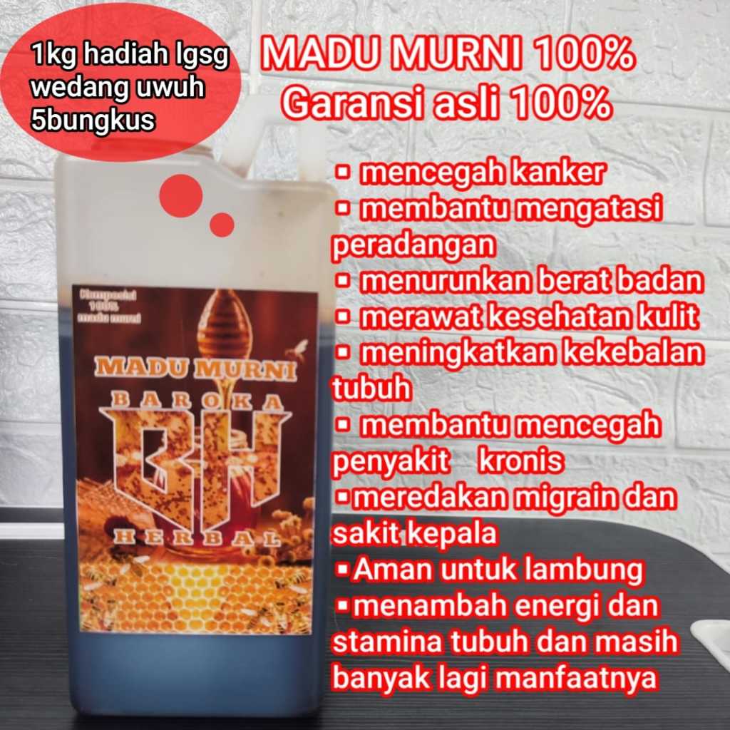 

madu murni axasia carfa 100% asli garansi,dan aman di konsumsi penderita diabetes karna murni