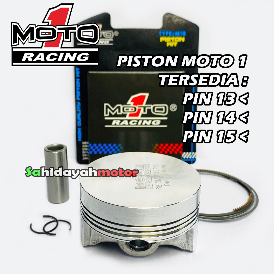 Piston Seher Set Moto1 Pen Pin 13 14 15  53.5 54 54.5 55 55.25 55.5 56 57 58 58.5 59 60 61 62 63 64 