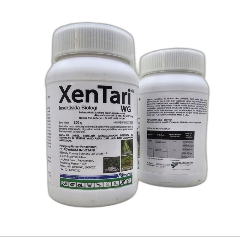 PROMO INSEKTISIDA BIOLOGI XENTARI 200WG XenTari