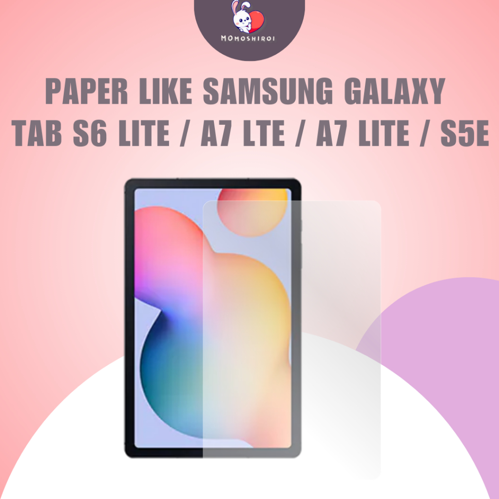 Paperlike Samsung Galaxy Tab S6 Lite / A7 T505 LTE T500 WiFi 10.4 Inch 10.4" / Tab A7 Lite 8.7 / Tab