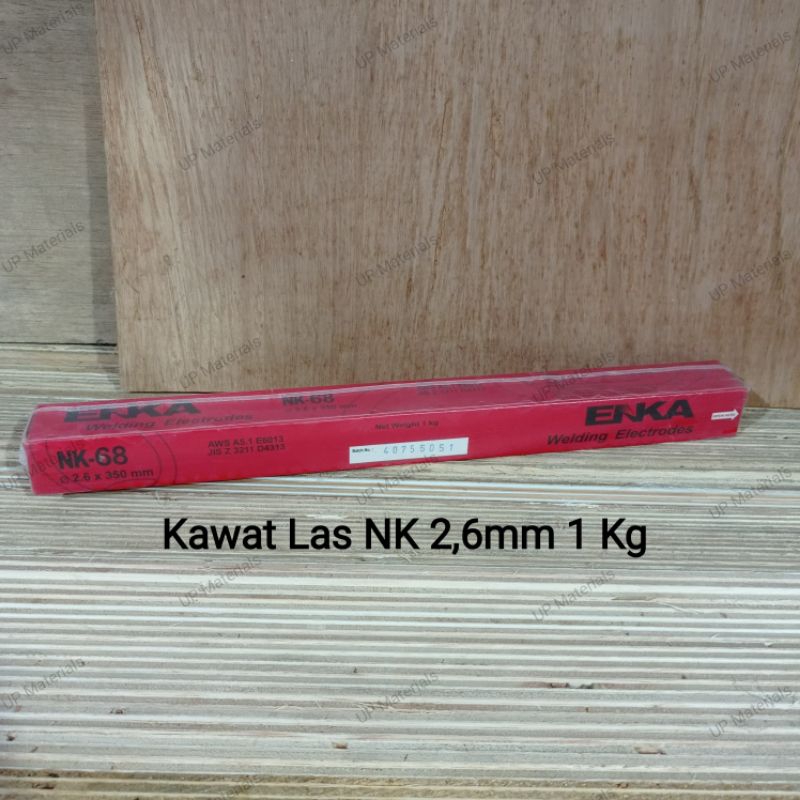 Kawat Las Listrik Welding Electrodes Elektroda ENKA NK 68 NK68 2,6mm