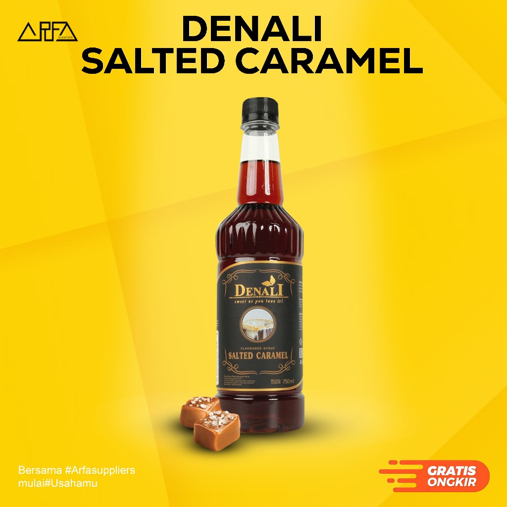 

sirup premium denali salted caramel