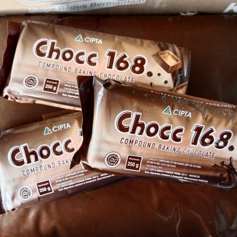 

coklat Chocc 168 / coklat batangan 250gr