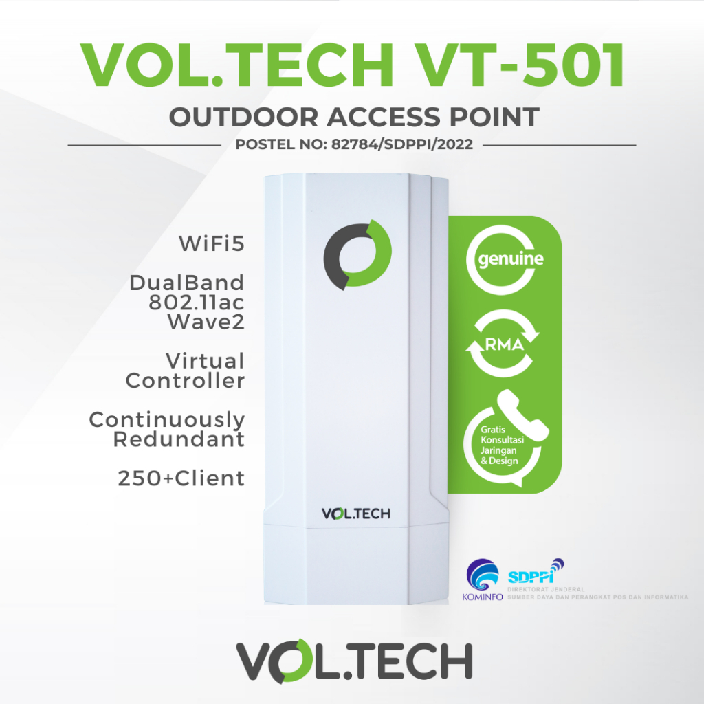 Vol.tech VT-501 Access Point Outdoor Voltech VT-501 Outdoor Access Point