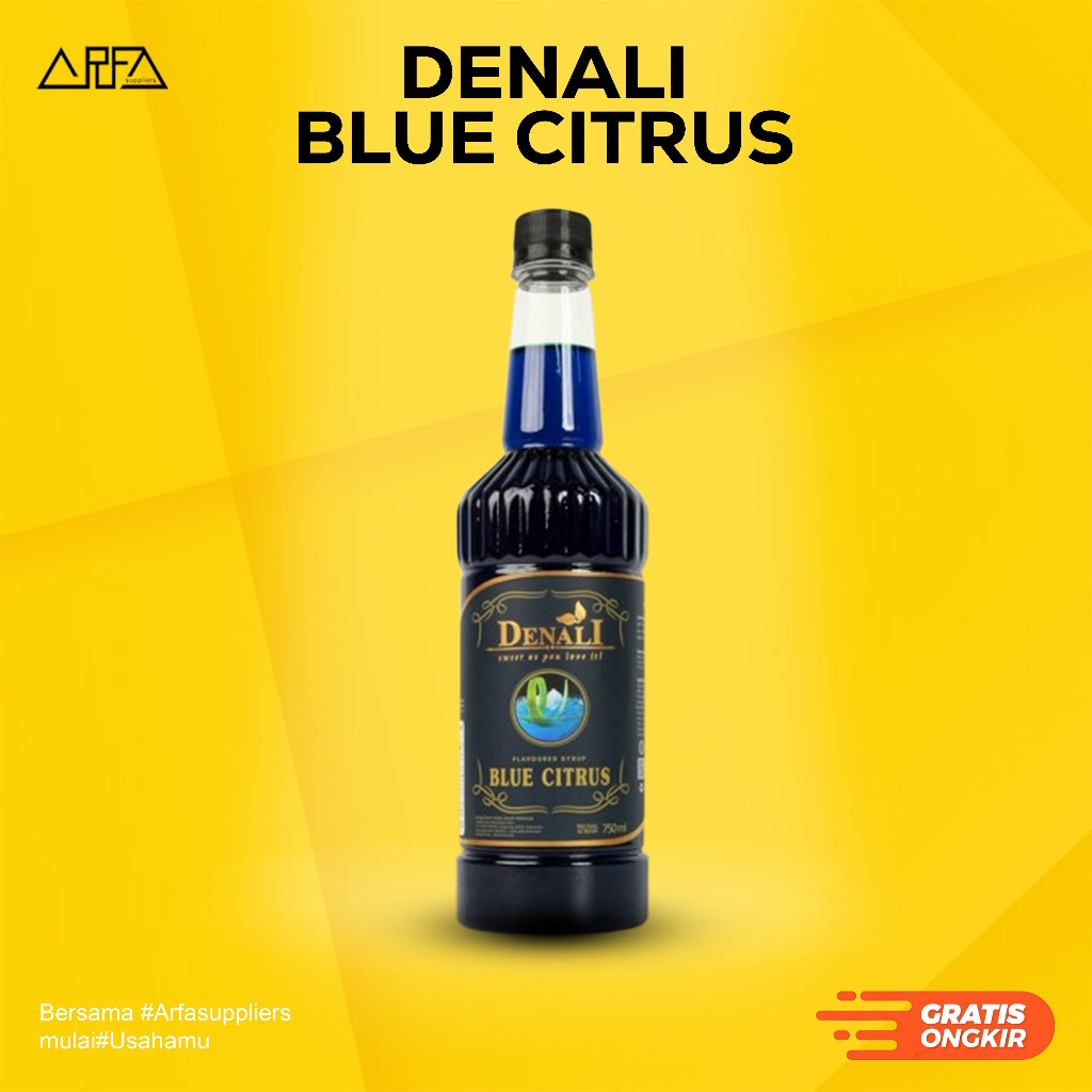 

sirup premium denali blue citrus