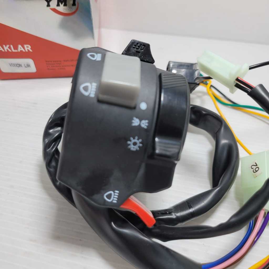 JUAL SAKLAR PANEL TOMBOL KIRI SEPEDA MOTOR YAMAHA VIXION YAMAMOTO