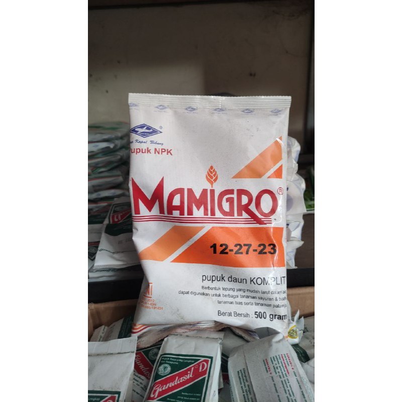 Mamigro Orange 12-27-23 500gr Super P pupuk bunga dan buah